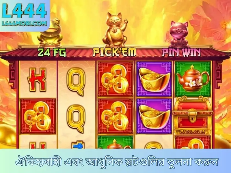 ঐতিহ্যবাহী এবং আধুনিক স্লটগুলির তুলনা করুন